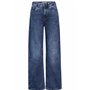 STREET ONE A378109 Jean Coupe Ample, Bleu Foncé Délavé, 28W x 30L Femmes