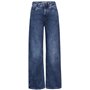 STREET ONE A378109 Jean Coupe Ample, Bleu Foncé Délavé, 26W x 30L Femmes