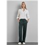 STREET ONE A378076 Pantalon Coupe Décontractée, Vert Sapin, 44W x 30L Femmes