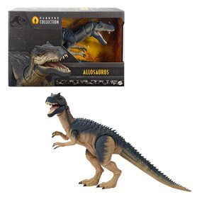 Jurassic World Collection Hammond Allosaurus Figurine articulée de dinosaure au design haut de gamme, yeux en verre et queue art
