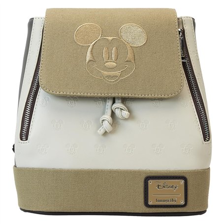 Loungefly Disney Mickey et ses amis Mini sac à dos en toile