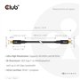 CLUB3D CAC-1561 câble DisplayPort 2 m Mini DisplayPort USB Type-C Noir