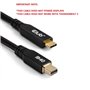 CLUB3D CAC-1561 câble DisplayPort 2 m Mini DisplayPort USB Type-C Noir