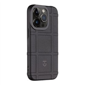 Tactical Coque originale pour iPhone 14 Pro 6,1 Pouces Coque avec Absorption des Chocs et Anti-Rayures (Noir) Infantry