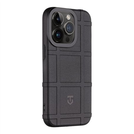 Tactical Coque originale pour iPhone 14 Pro 6,1 Pouces Coque avec Absorption des Chocs et Anti-Rayures (Noir) Infantry