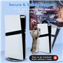 Mcbazel Support Vertical pour PS5 Pro, Support Universel Consoles PS5/PS5 Slim/PS5 Pro, Base Circulaire Position Verticale des C