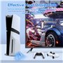 Mcbazel Support Vertical pour PS5 Pro, Support Universel Consoles PS5/PS5 Slim/PS5 Pro, Base Circulaire Position Verticale des C