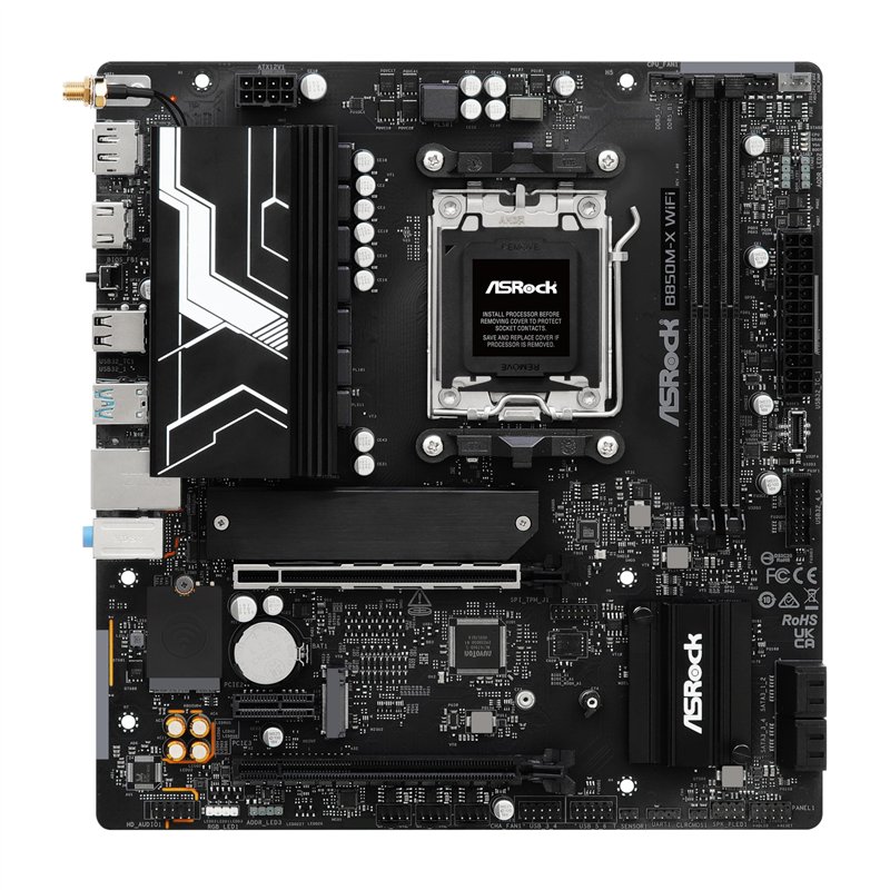Image secondaire de ASRock B860M-X WiFi 1851 mATX HDMI/DP DDR5 (90-MXBRY-A0UAYZ)