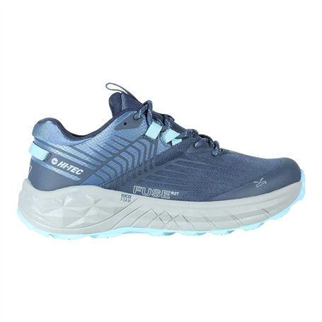 Hi-Tec Mixte Zapatillas Deportivas Infantiles Geo Fuse Azul Sneaker, Multicolore, Medium