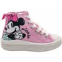 CERDÁ LIFE'S LITTLE MOMENTS Loneta Altas – Zapatillas Minnie 8-14 Años Antideslizante Basket, Rose, 31 EU
