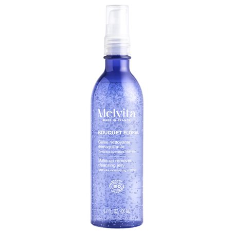 melvita bouquet floral détox gelée démaquillante douceur bio 200 ml