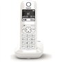 Téléphone Fixe GIGASET AS690 Blanc - Mains-libres performant HSP et blocage d'appels efficace