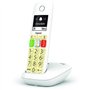 Téléphone Fixe sans Fil - GIGASET - E290 Duo Blanc - Grand écran - Larges touches - Audio Boost