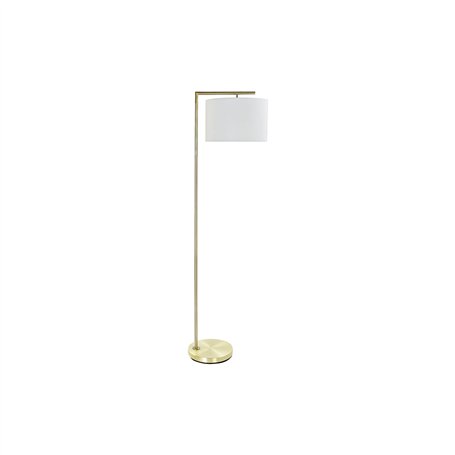 Lampadaire DKD Home Decor 35 x 44 x 159 cm Doré Métal Blanc 220 V 50 W