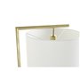 Lampadaire DKD Home Decor 35 x 44 x 159 cm Doré Métal Blanc 220 V 50 W