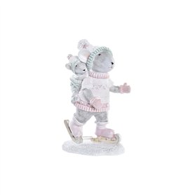 Décorations de Noël DKD Home Decor Souris Résine (7 x 5 x 11 cm)