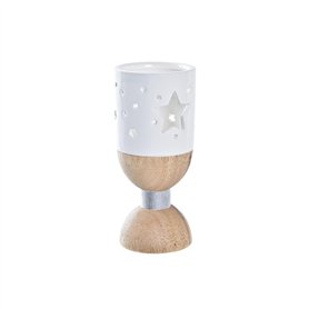 Bougeoir DKD Home Decor Étoile (6 x 6 x 14 cm)