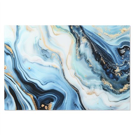 Cadre Home ESPRIT Bleu Doré Imprimé 150 x 0