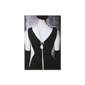 Cadre Home ESPRIT Noir Gris Imprimé 100 x 0