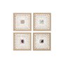 Cadre Home ESPRIT Blanc Naturel Moderne 22 x 2 x 22 cm