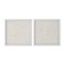 Cadre Home ESPRIT Blanc Naturel Scandinave 35 x 2 x 35 cm
