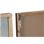 Cadre Home ESPRIT Bleu Blanc Marron Oriental 200 x 2,5 x 120 cm