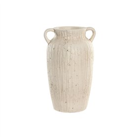 Vase Home ESPRIT Blanc Magnésium 23