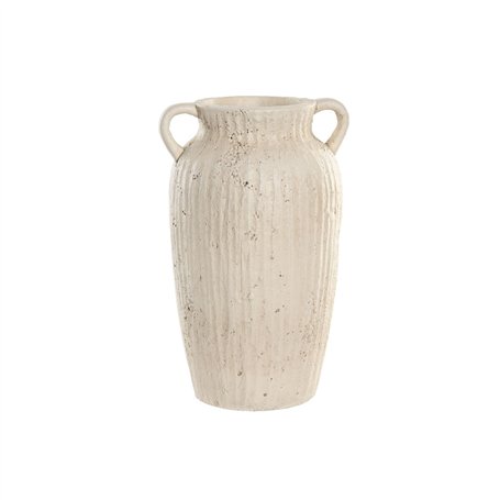Vase Home ESPRIT Blanc Magnésium 23