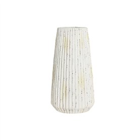 Vase Home ESPRIT Blanc Magnésium 28 x 28 x 53 cm