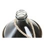 Vase Home ESPRIT Transparent Brun foncé Verre Naturel Colonial 26 x 26 x 39 cm