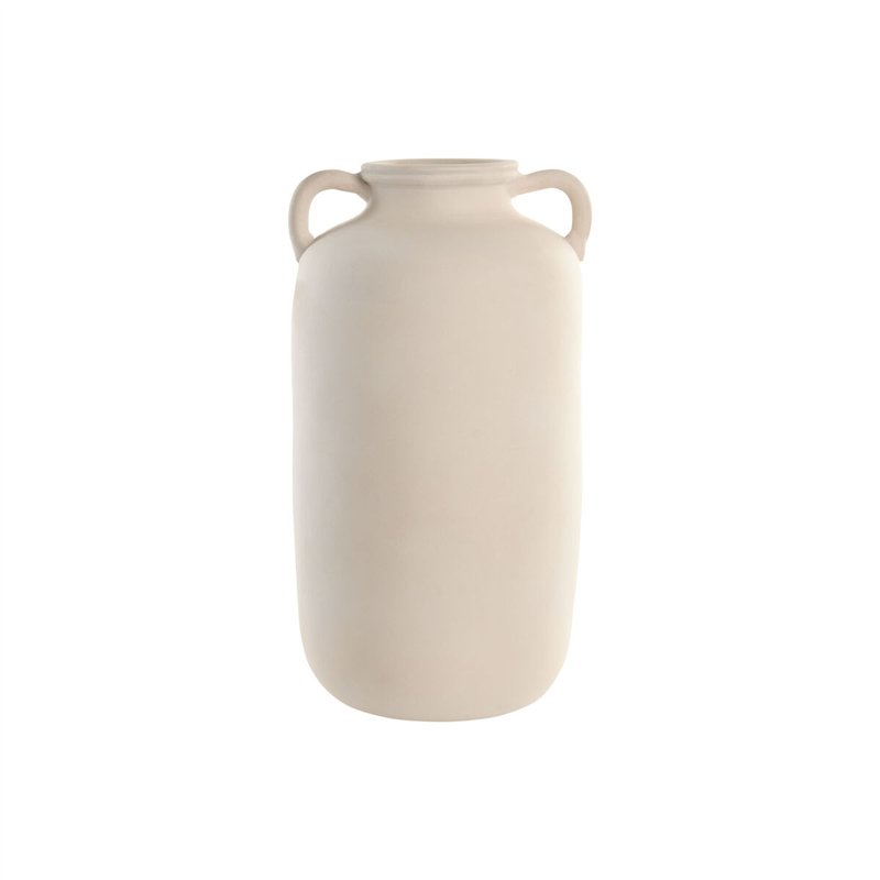 Vase Home ESPRIT Beige Terre cuite Style artisanal 27 x 25 x 50 cm