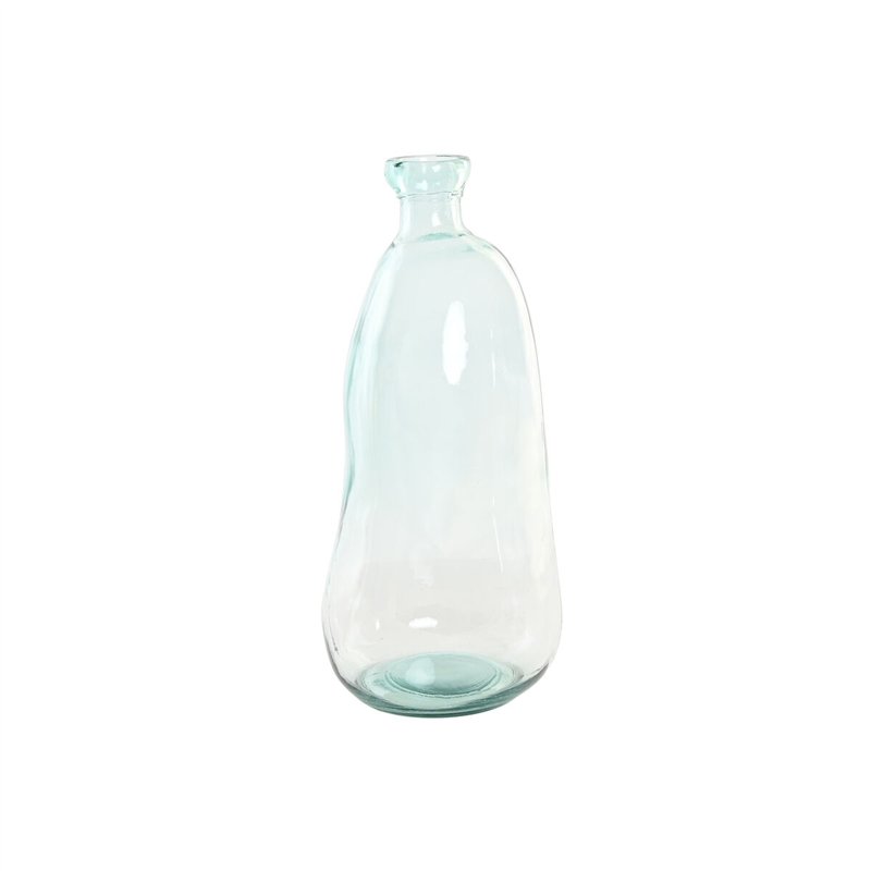 Vase Home ESPRIT Transparent Cristal recyclé 22 x 22 x 51 cm