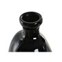 Vase Home ESPRIT Noir Cristal recyclé 22 x 22 x 51 cm