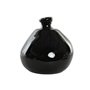 Vase Home ESPRIT Noir Cristal recyclé 31 x 31 x 32 cm