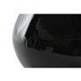 Vase Home ESPRIT Noir Cristal recyclé 31 x 31 x 32 cm