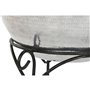 Vase Home ESPRIT Noir Argenté Aluminium 45 x 45 x 95 cm