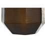 Vase Home ESPRIT Gris foncé Verre Moderne 18 x 18 x 31 cm