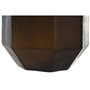 Vase Home ESPRIT Gris foncé Verre Moderne 18 x 18 x 22 cm