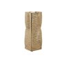 Vase Home ESPRIT Doré Aluminium Abstrait Moderne 17 x 15 x 33 cm