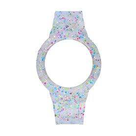 Montre mixte à carcasse interchangeable Watx & Colors COWA1105
