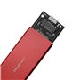 Boîtier Externe Qoltec 51831 Rouge