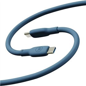 Câble USB-C vers USB-C Motorola SJCS0CCB20ET1-EU-BL Bleu 2 m