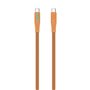 Câble USB-C vers USB-C Havit CB6254 Orange 1 m