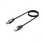 Câble Réseau Rigide S/FTP 8me Catégorie Unitek C18149AGY03-1.5M Noir 1