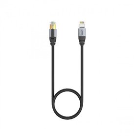 Câble Réseau Rigide S/FTP 8me Catégorie Unitek C18149AGY03-1M Noir 1 m