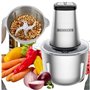 Bol mixeur Heinrich's HMZ 8849 Gris Argenté 500 W 2 L