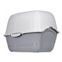 Bac à litière pour chats Diamentiq 4004508810DIA Blanc Gris Plastique