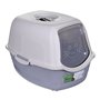 Bac à litière pour chats Diamentiq 4004508810DIA Blanc Gris Plastique