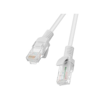 Câble Réseau Rigide UTP 5ème Catégorie Lanberg PCU5-20CC-0025-S Blanc 25 cm