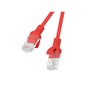 Câble Réseau Rigide UTP 5ème Catégorie Lanberg PCU5-20CC-0025-R Rouge 25 cm